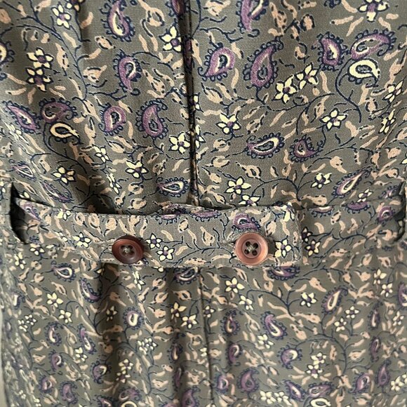 Vintage GAP Paisley & Floral Dress Size 4 - Picture 7 of 8